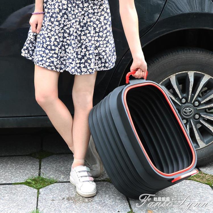 汽車後備箱收納箱車載摺疊儲物箱多功能車內神器置物盒整理箱用品 雙11全館免運