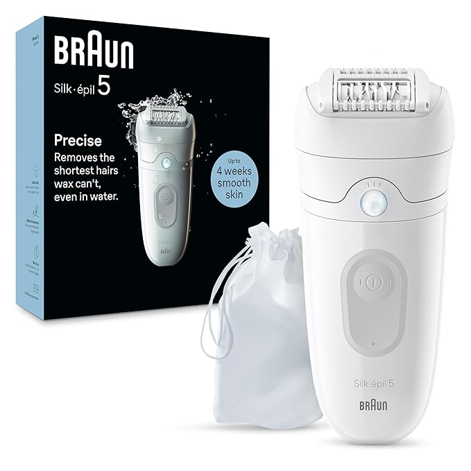 Braun【日本代購】百靈Silk-épil 7 脫毛器,乾濕兩用持久光滑肌膚SE7
