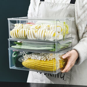冰箱收納盒保鮮冷凍抽屜式廚房置物架分格專用整理神器餃子雞蛋盒