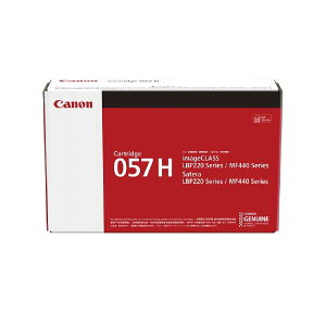 佳能 CANON 黑色碳粉匣 高印量 (用量約10,000張) / 盒 057H