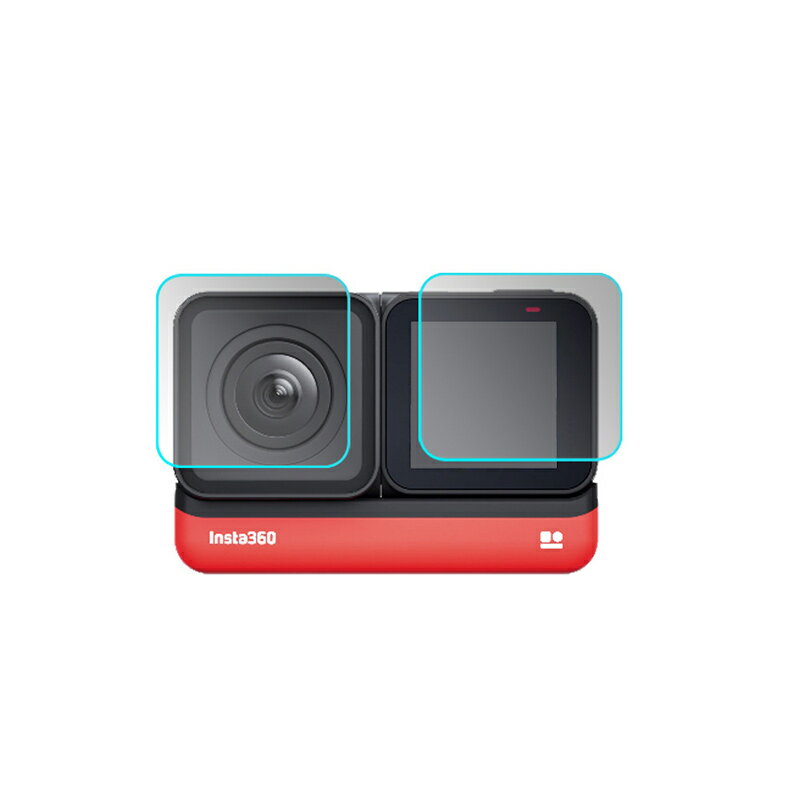 FOR insta360 one R全景運動相機防爆保護貼膜H鋼化玻璃膜相機