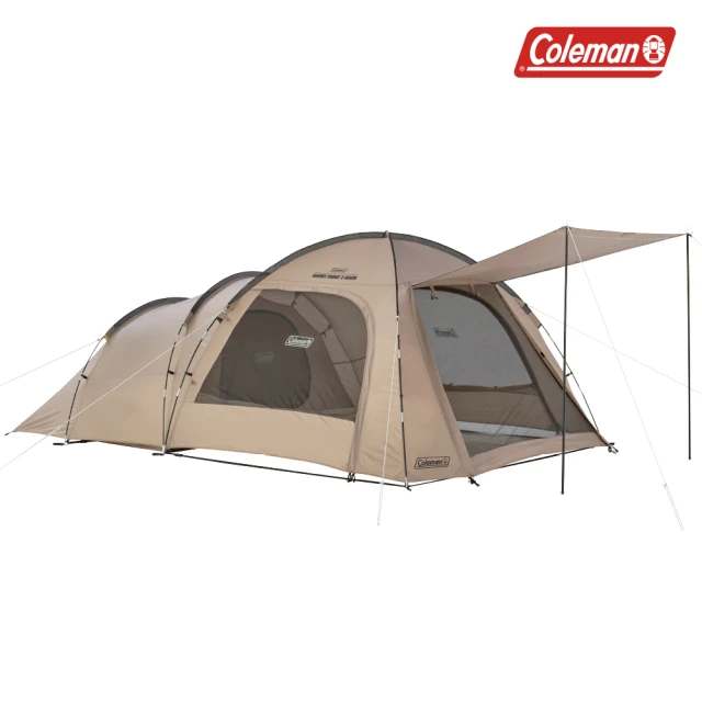 ├登山樂┤美國 Coleman ROOMY FRONT 2-ROOM / 灰咖啡 / CM-18351