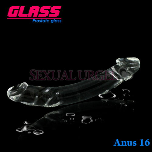 GLASS-雙頭情人-玻璃水晶後庭冰火棒(Anus 16)【情趣職人】