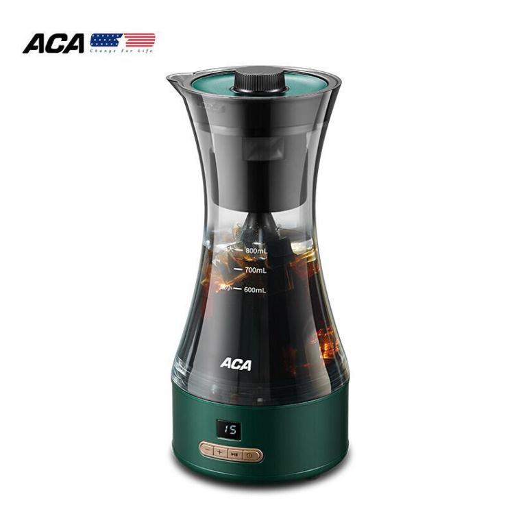 免運 咖啡機 ACA/北美電器AC-D080A咖啡機家用小型迷你美式便攜半自動輕飲冷萃