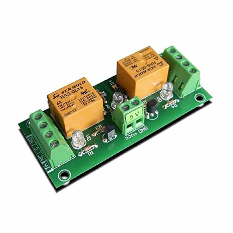 Denkovi 2 Channel 10A Relay Board 5VDC for Your Arduino or Raspberry PI, PIC, AVR, ARM [2美國直購]
