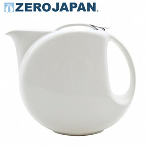 ZERO JAPAN 月亮陶瓷不鏽鋼蓋壺(白)1300c.c.