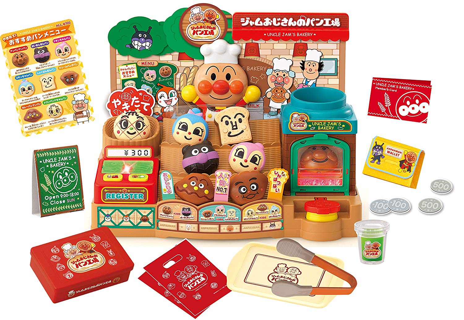 全新 日本正版 麵包超人 麵包工廠 禮物 日本必買代購