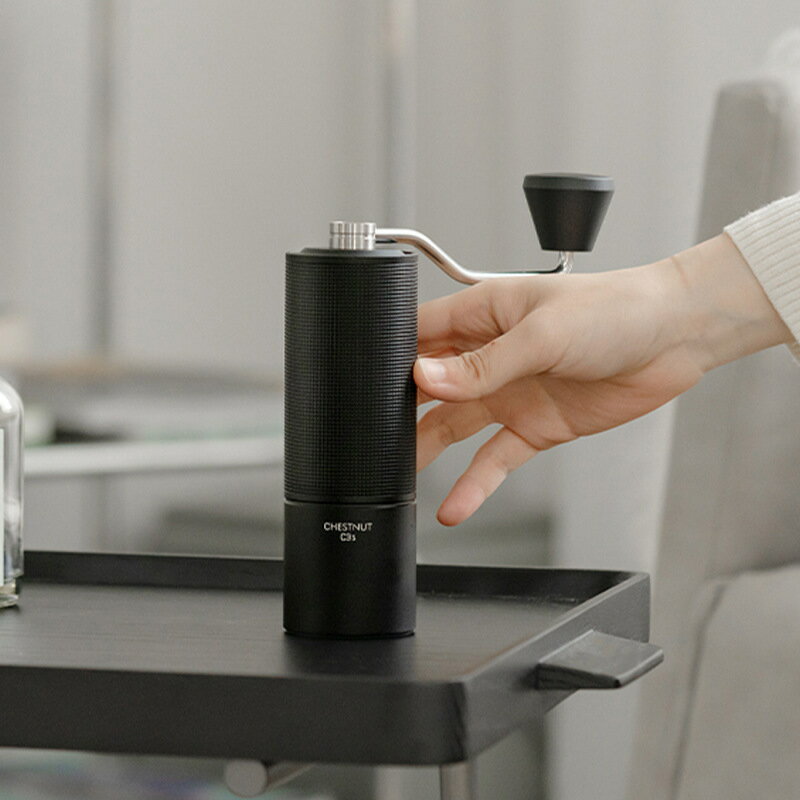 泰摩栗子C2/C3S手搖咖啡磨豆機器具意式手動研磨機手沖機家用手磨【宜家良品百貨】