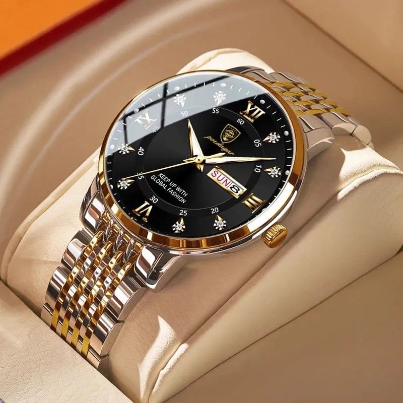 機械錶 手錶 瑞士男士手錶 小眾自動防水夜光日歷大錶 盤超薄高檔商務非機械
