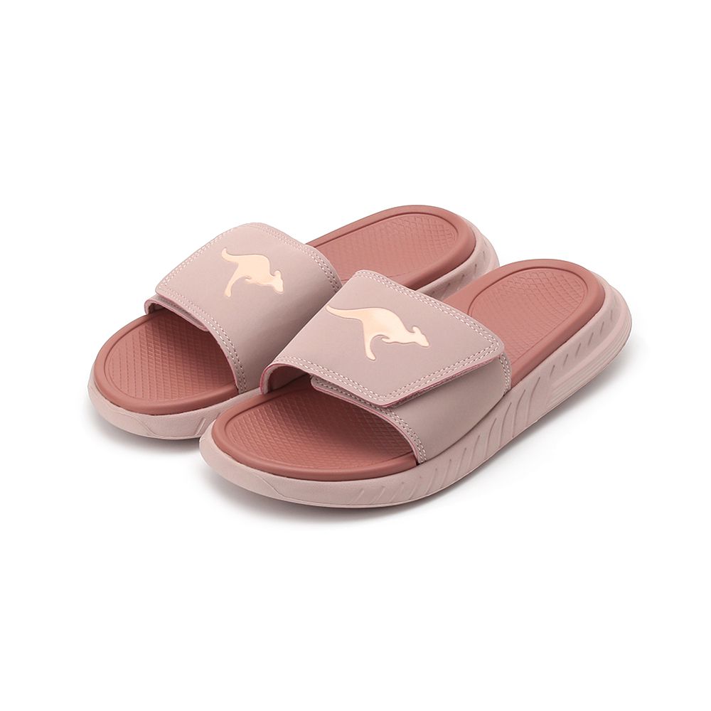 KANGAROOS HYPER SLDE 厚片吐司拖鞋 粉 KW61313 女鞋 治裝激推