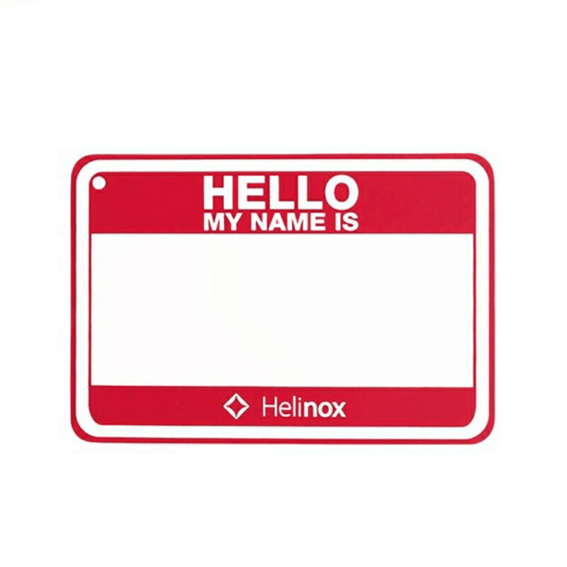 ├登山樂┤韓國 Helinox Hello ma name is patch魔鬼氈名牌 HX-91494
