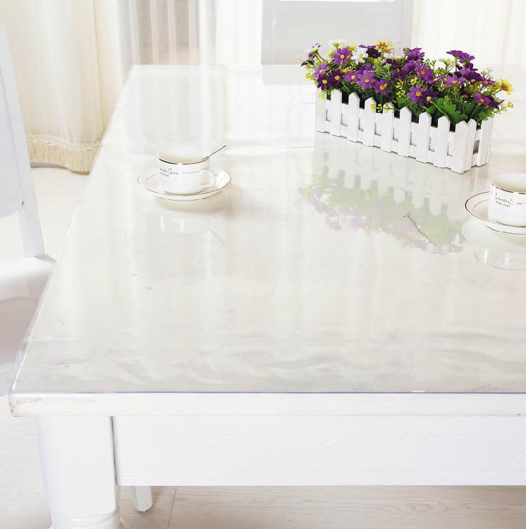 世40*140美甲桌的保護膜防水防油水晶桌布pvc茶幾墊書桌墊圓桌