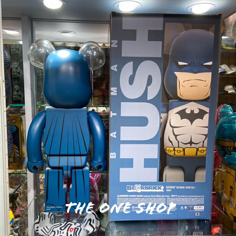 TheOneShop BE@RBRICK Batman HUSH DC 蝙蝠俠漫畫版庫柏力克熊1000