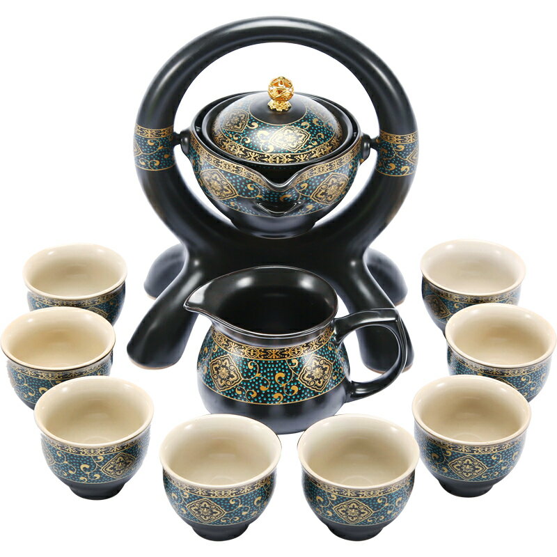 遠舍如意泡茶壺自動茶具家用客廳陶瓷功夫茶杯創意辦公室沖茶器