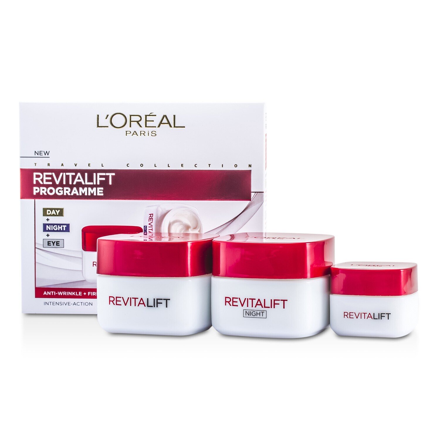萊雅 L'Oreal - 美白組合:日霜50ml+眼霜15ml+晚霜50ml