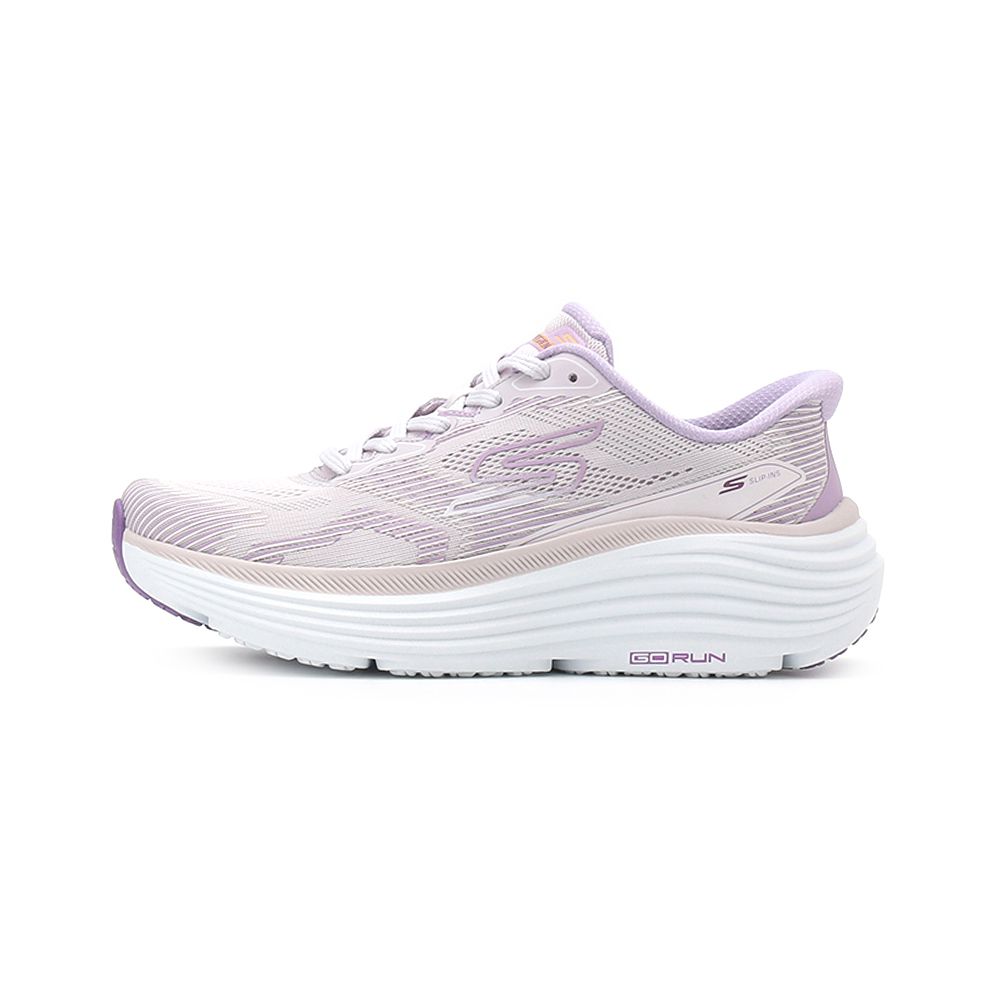 SKECHERS MAX CUSHIONING ENDEAVOUR 瞬穿運動跑鞋 白粉紫 129484LAV 女鞋 治裝激推 美的三次方