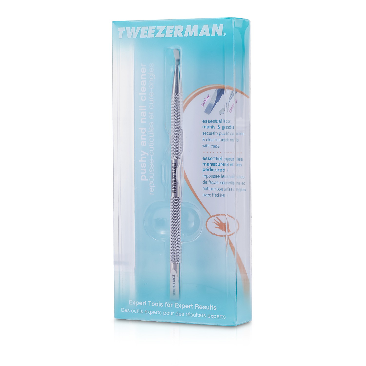 微之魅 Tweezerman - 兩用專業美甲推進器 Cuticle Pusher & Nail Cleaner