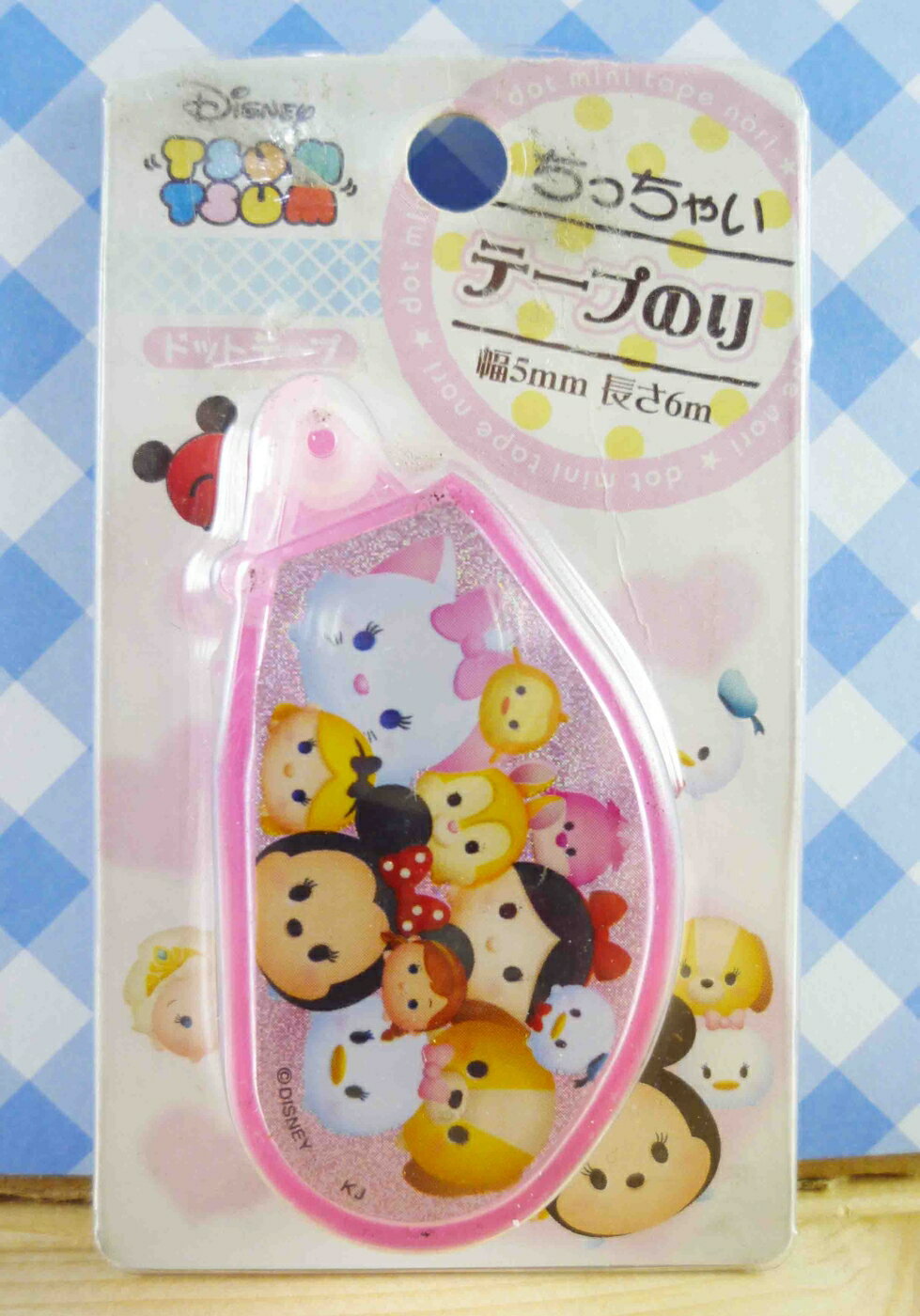 【震撼精品百貨】迪士尼Q版 tsum tsum 修正帶-粉 震撼日式精品百貨
