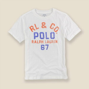 美國百分百【全新真品】Ralph Lauren T恤 RL 短袖 T-shirt Polo 大馬 印圖 白色 XXS XS號青年版 I098