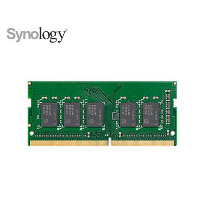 Synology群暉 NAS 記憶體模組 DDR4 4GB(D4NESO-2666-4G)non-ECC SO-DIMM