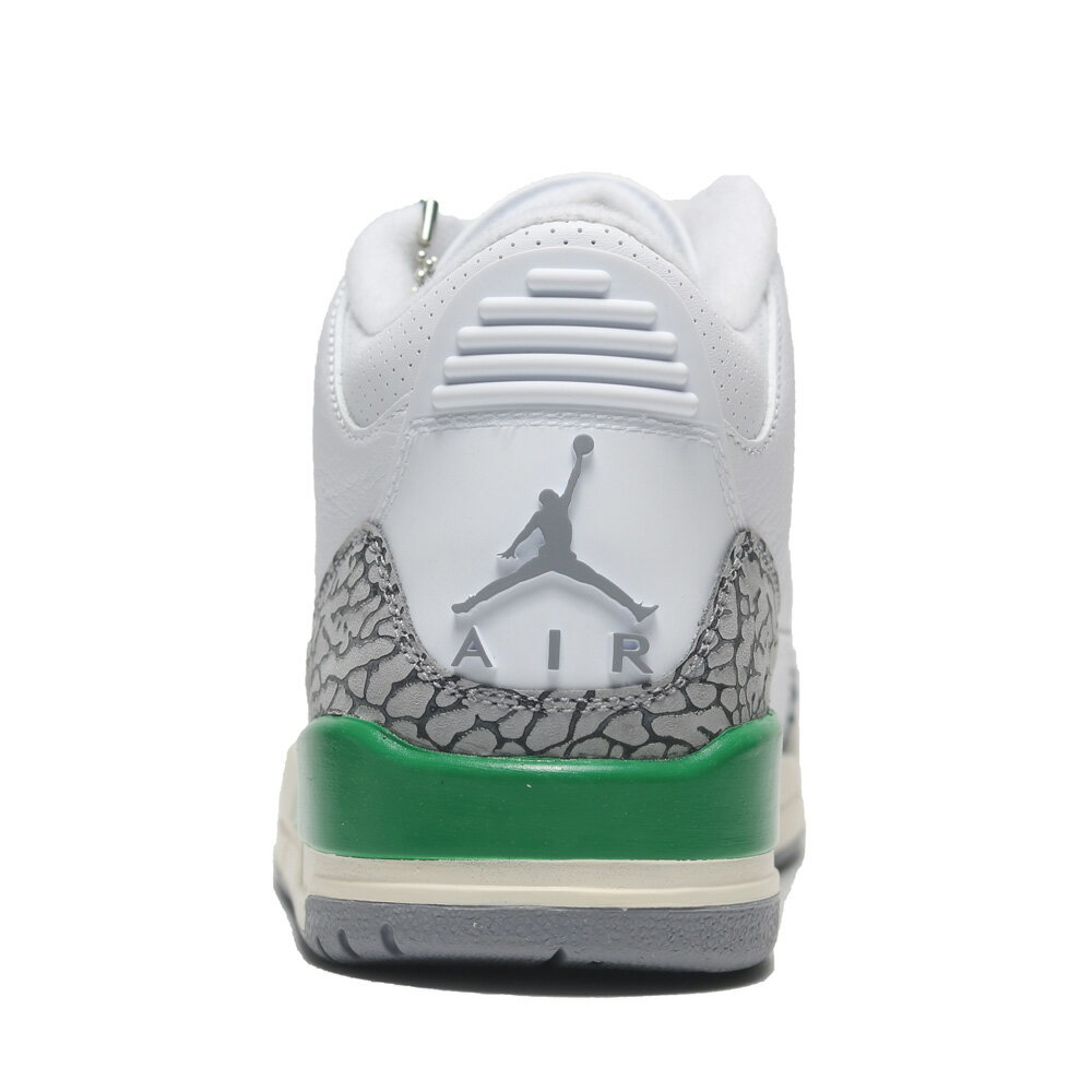 滿額最高折300】NIKE 籃球鞋WMNS AIR JORDAN 3 白綠色AJ3 女CK9246-136