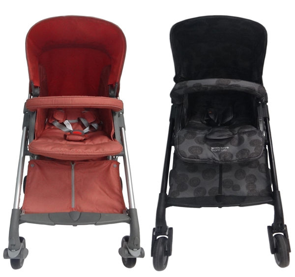 〈限量激殺!〉GB雙向輕便推車/幼兒手推車/三輪車/幼兒騎乘車(橘紅色)/出清/世貿