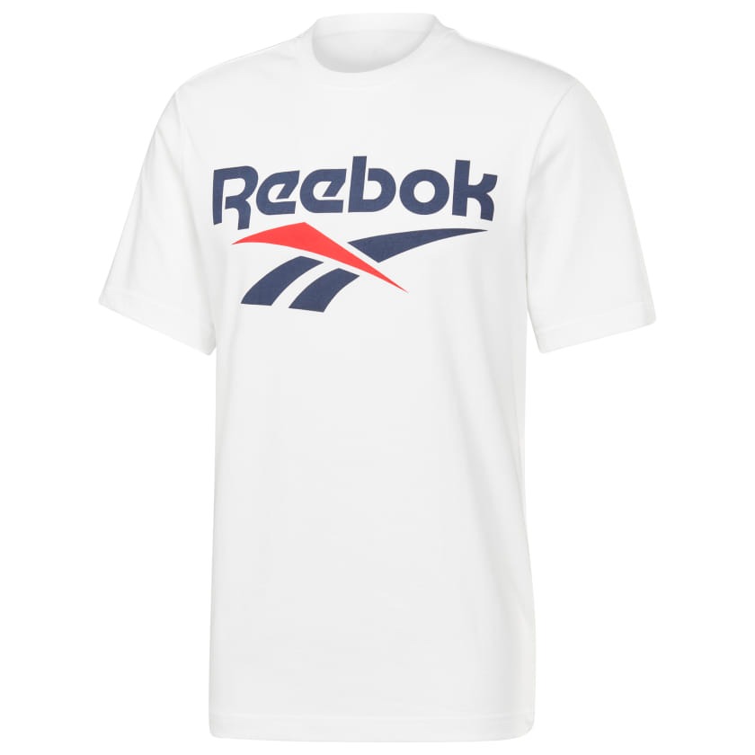reebok classic white t shirt