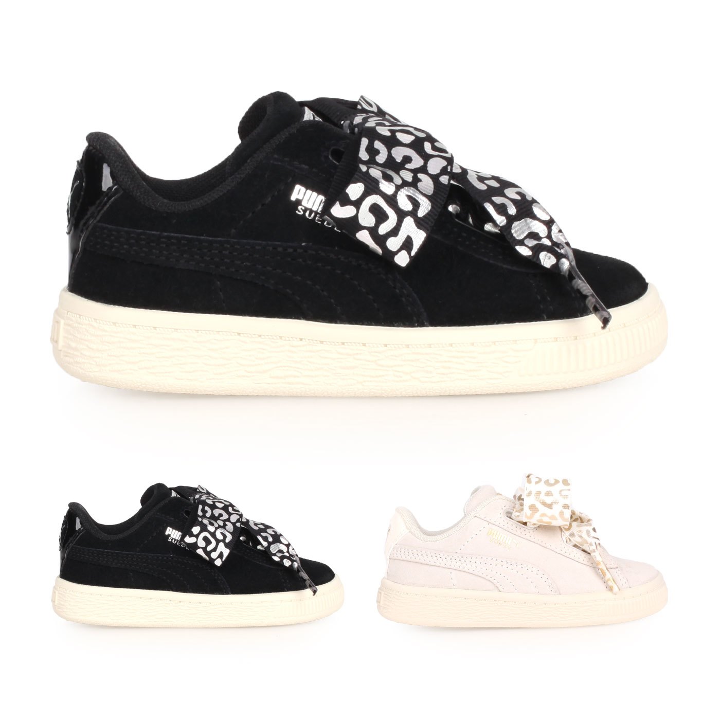 PUMA Suede Heart AthLuxe Inf 女小童休閒運動鞋(慢跑 路跑【366846】≡排汗專家≡