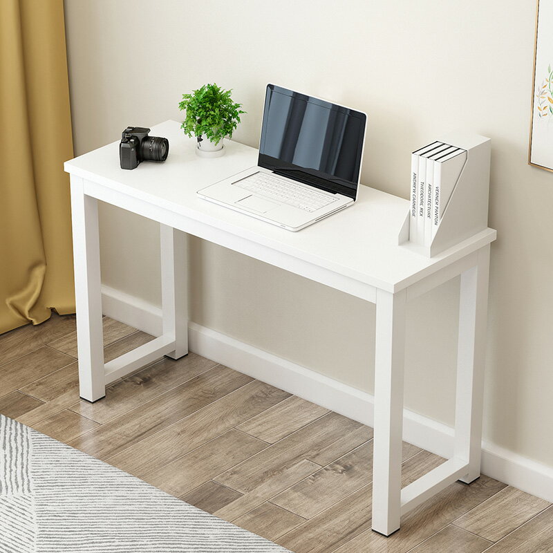 電腦台式桌 長條辦公桌 家用簡易窄桌 書桌 臥室寫字學習桌 長方形桌子