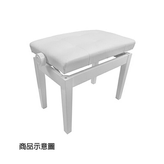 【非凡樂器】台製鋼琴升降椅/ 白色/ 微調式 可依照身高調整琴椅高度