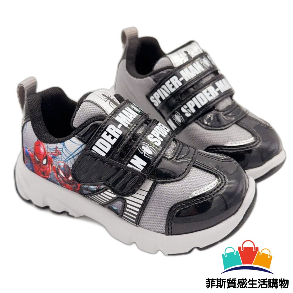 MOONSTAR月星蜘蛛人運動鞋 - 機能童鞋 魔鬼氈鞋 蜘蛛人 MARVEL 卡通童鞋 卡通運動鞋 男童鞋 童鞋 月星童鞋 漫威英雄 機能鞋 中大童 運動鞋 MOONSTAR MIT童鞋 嬰幼童鞋 Spider Man 嬰幼鞋