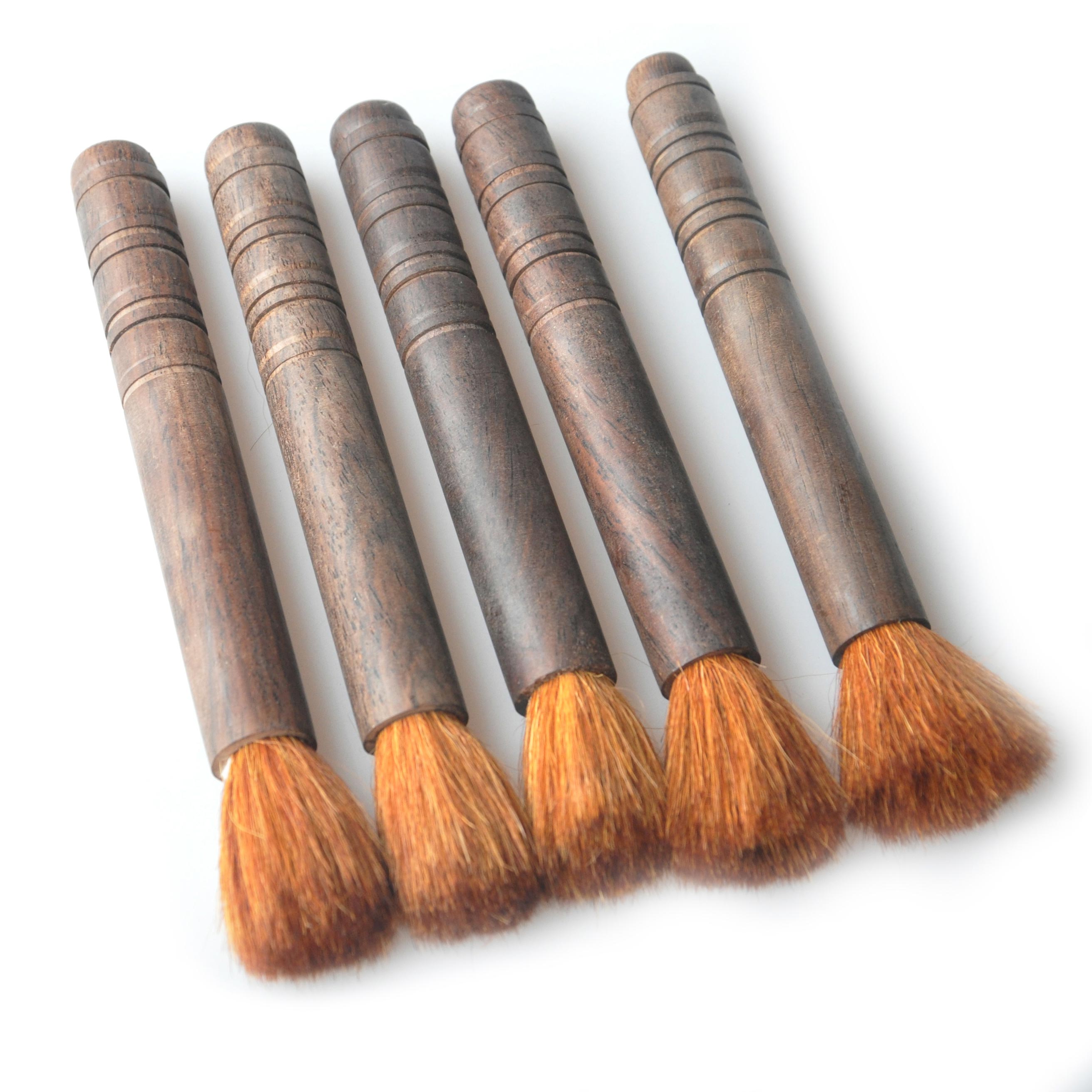 相邦茶具零配 養壺筆 茶道配件 茶刷 黑檀木養壺筆紫砂壺茶筆茶刷