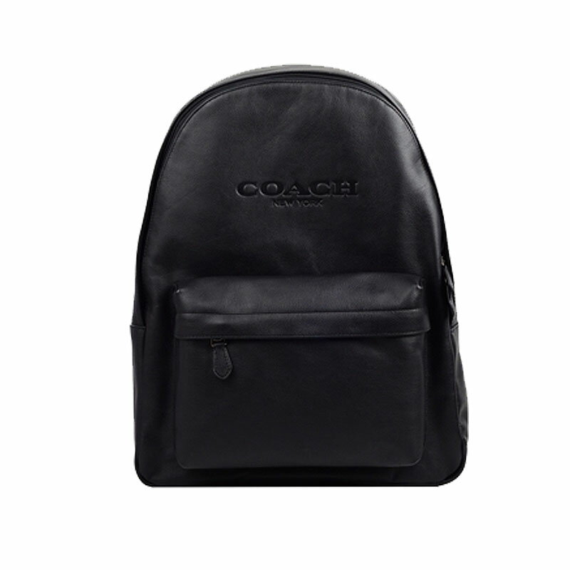 COACH F23247黑色男包皮質休閒雙肩包背包電腦包