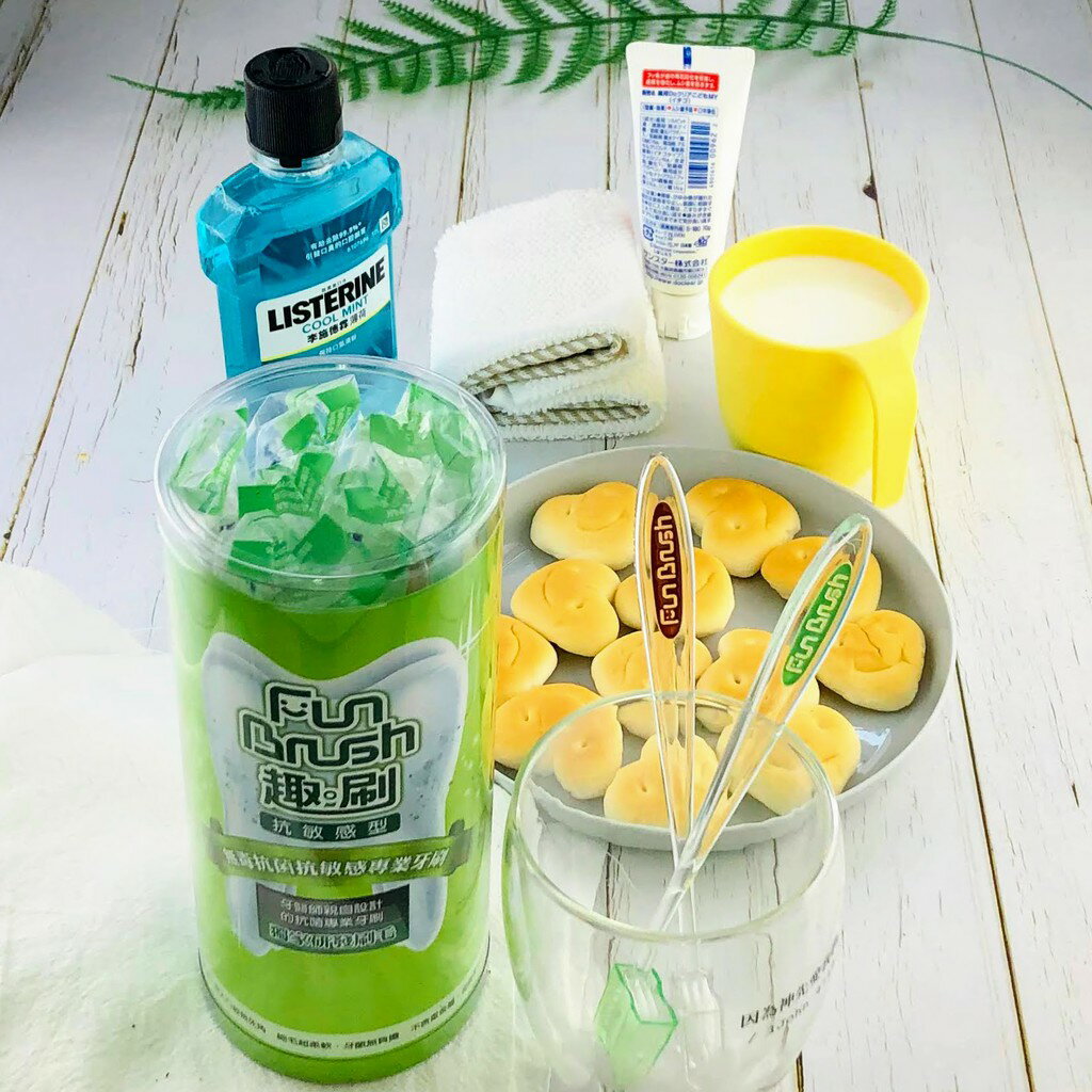 FunBrush大人趣刷 抗菌抗敏型系列 12入 桶裝