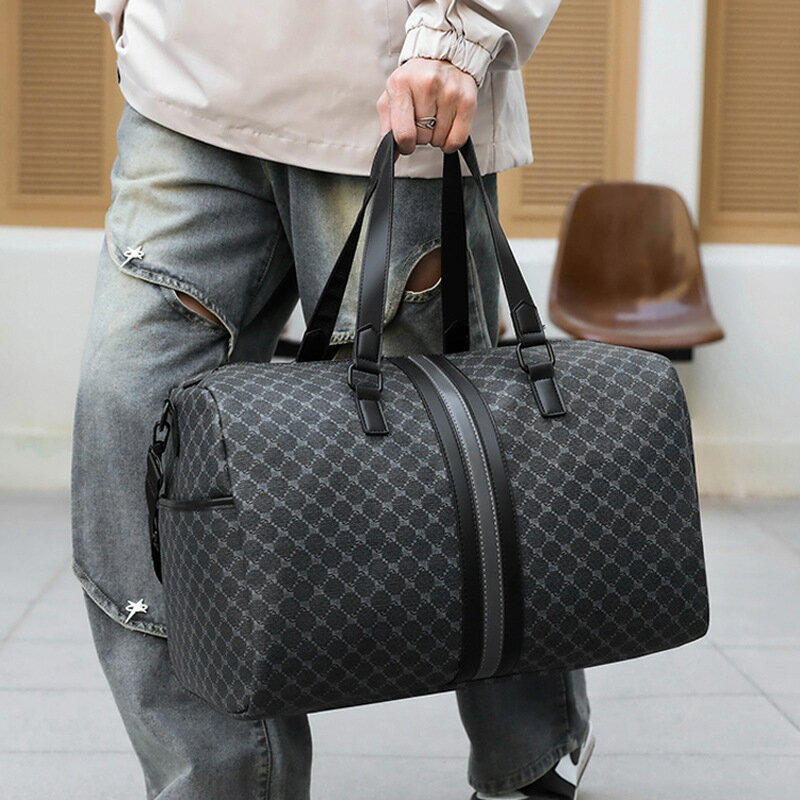 旅行包男士便攜短途旅行背包大容量手提包行李袋多功能潮流健身包