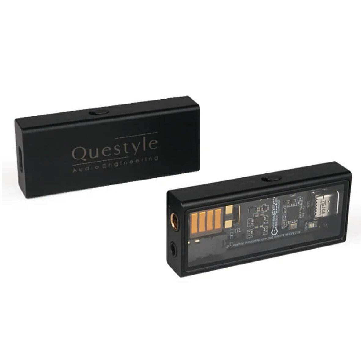 預購】Questyle 曠世M15 MQA解碼DAC 3.5mm/4.4mm 隨身耳機放大器| 金曲