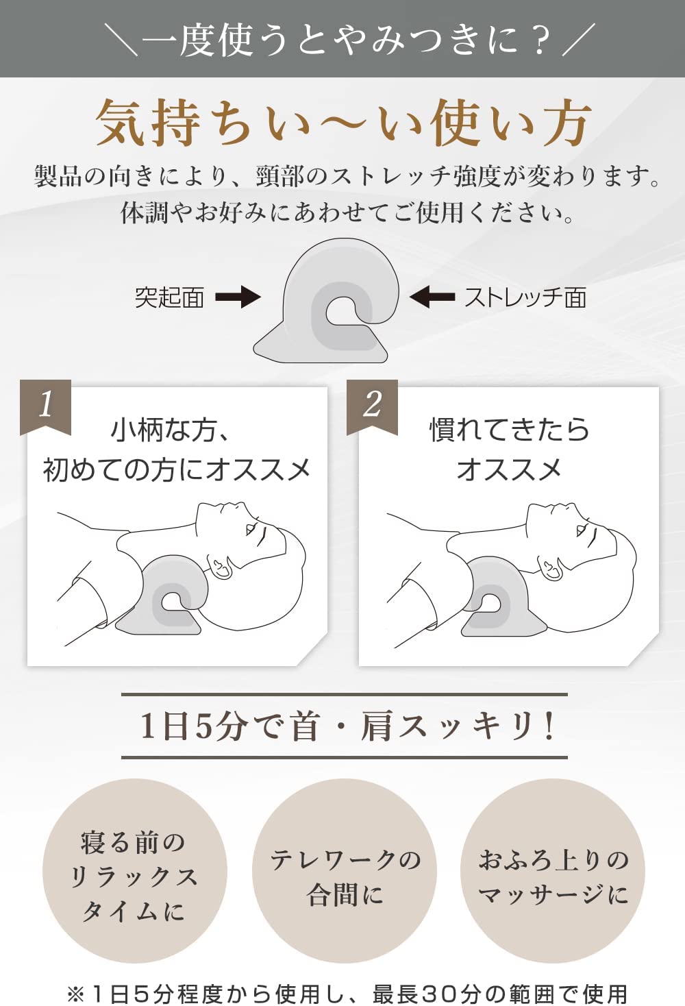 日本 MyComfort 頸部按摩拉伸頸枕 頸椎按摩枕 護頸椎枕 重力指壓 頸部拉伸 按摩枕 單人專用頸椎枕 肩頸指壓【小福部屋】 7