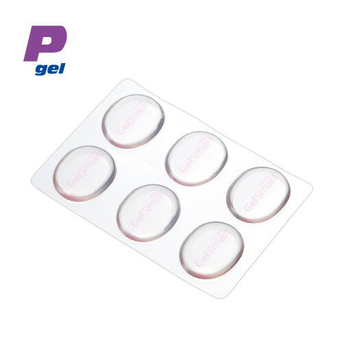 凝膠足部舒適貼-6片裝 【GelSmart吉斯邁】PU-UG8102 1