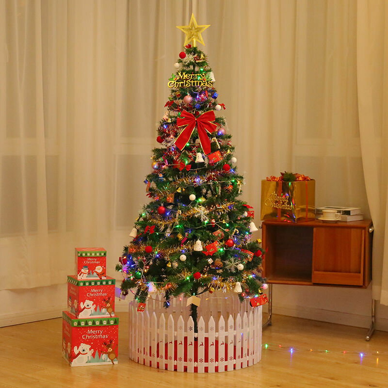 ❀樂天優選好物❀ 聖誕樹圣誕樹套裝1.2米1.5米1.8米圣誕節商場店鋪裝飾學校家用圣誕場景【極有家】