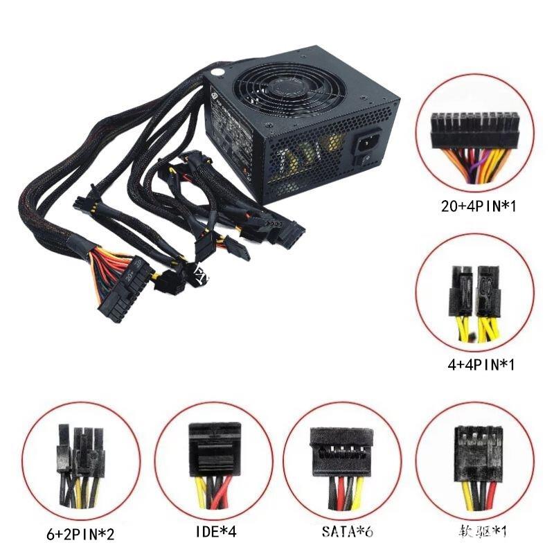 全漢FSP電源銅牌500-50HPN 額定500W臺式機電腦ATX靜音主機主動式[領邦五金配件]