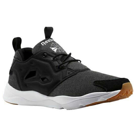 REEBOK FURYLITE HEATHER 男鞋 女鞋 慢跑 休閒 輕量 襪套 黑 白【運動世界】CM9949