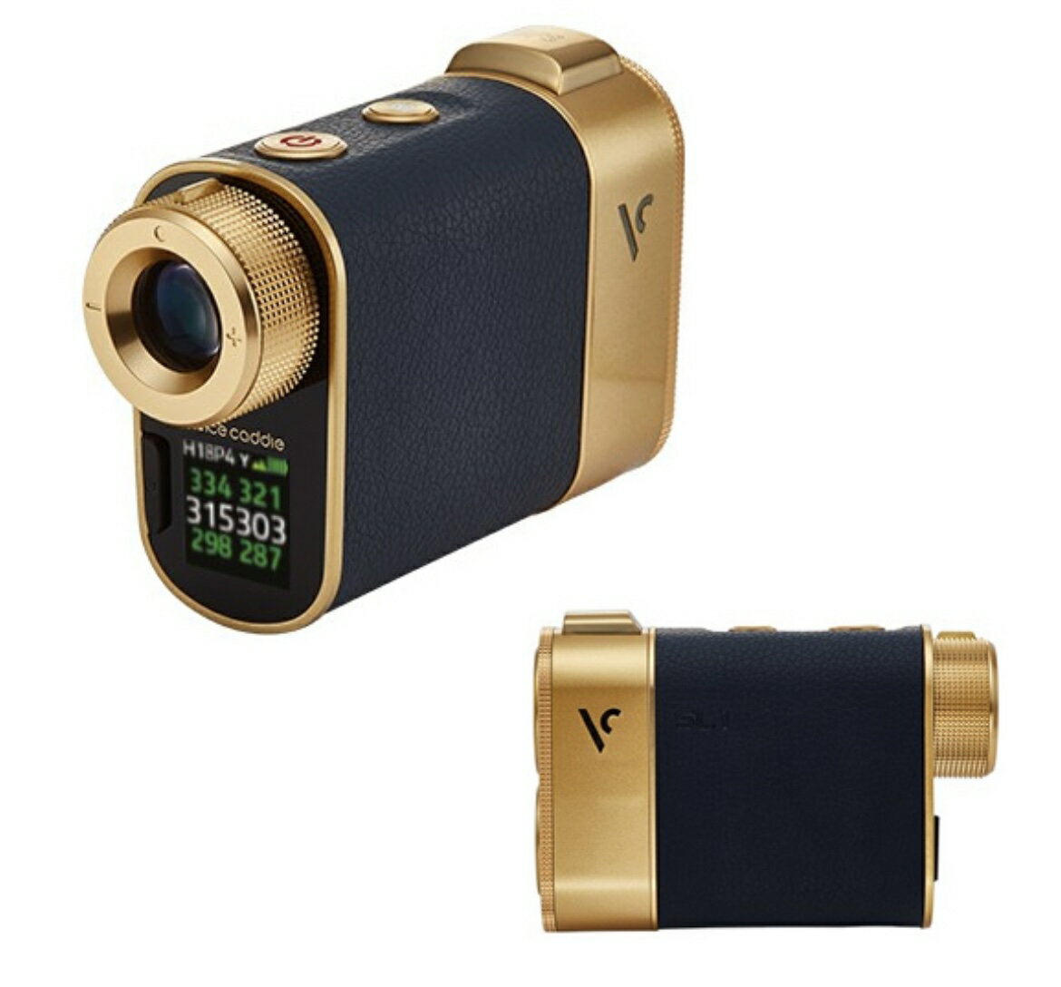 (尊貴金款)  全新 Voice Caddie SL1 SLOPE 雷射測距儀 1000碼 皮革 高質感 禮物 日本代購