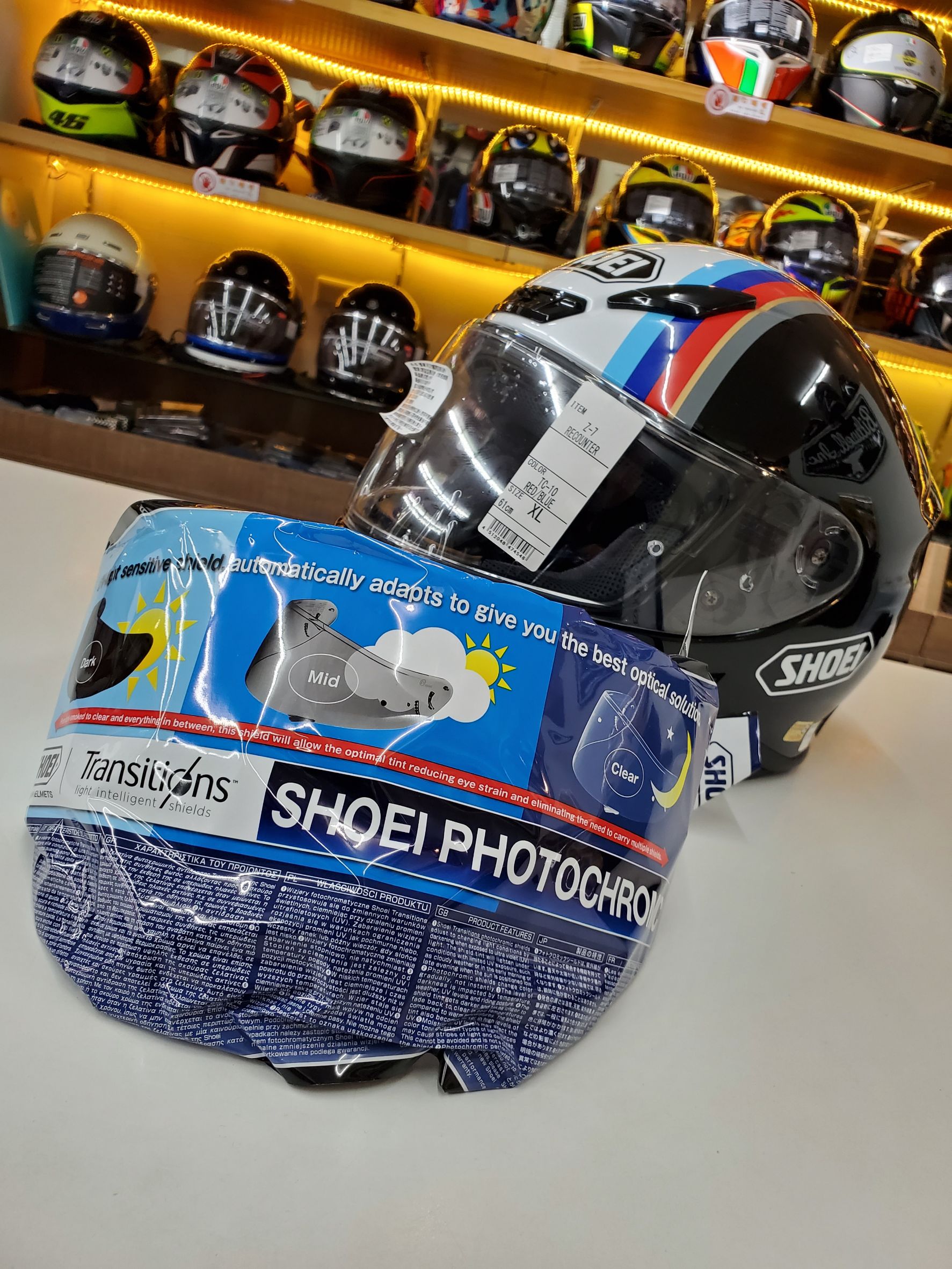 photochromic shoei