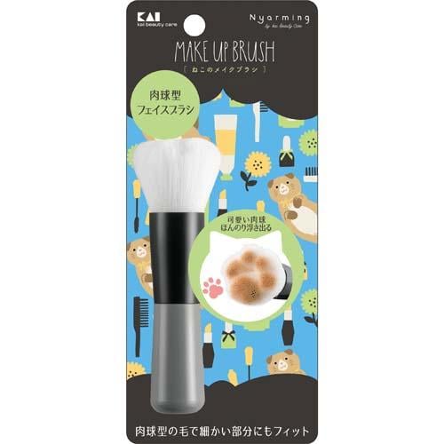 日本製~ 貝印  貓咪肉球 化妝刷(預購品-下單請先詢問到貨日期)