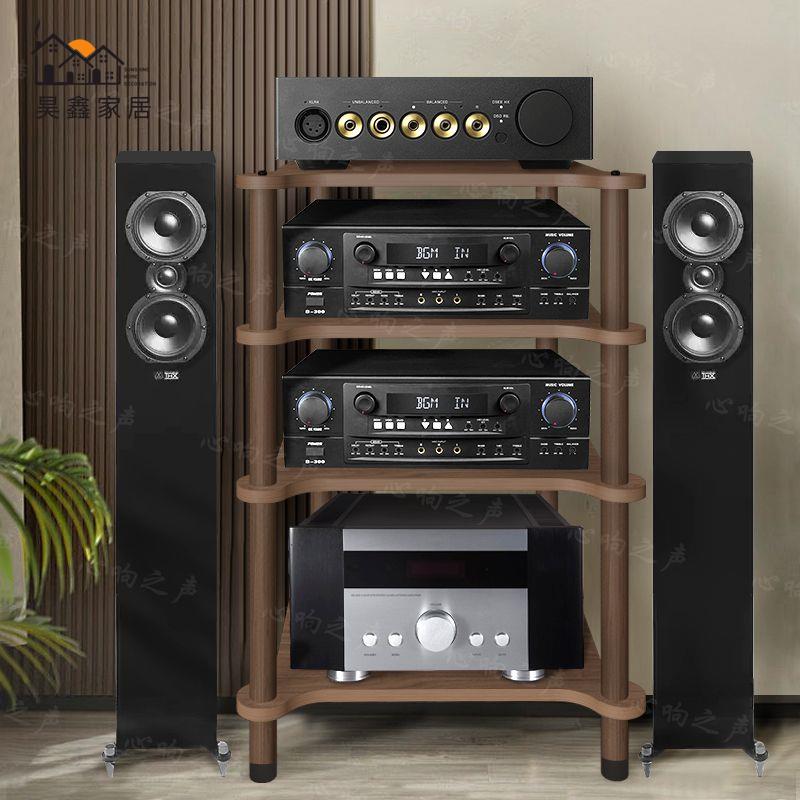 工廠直銷 免運 功放機架 音響架 收納架 功放機架 音響架 音箱架 多層置物架 功放機架CD機櫃列印機架膽機架多層可調節HIFI器材移動音響架子櫃特惠/免運 開立發票 全館八折h210