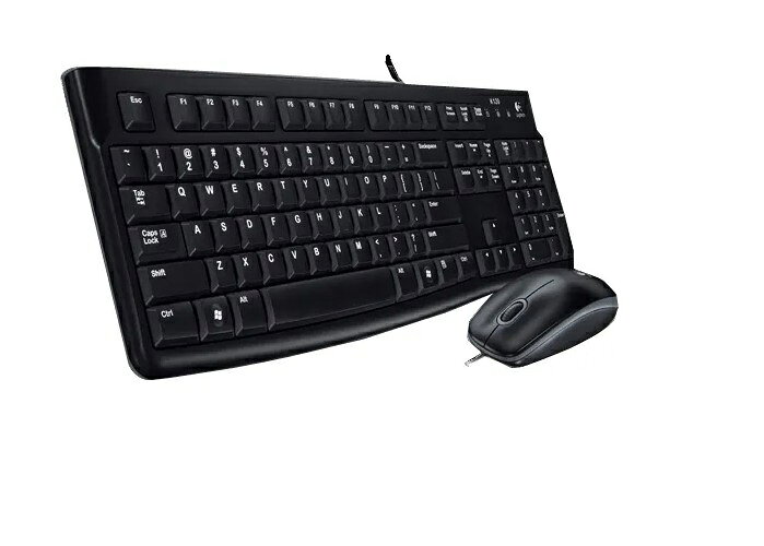 Logitech 羅技 MK120 有線滑鼠鍵盤組 有注音 USB介面 滑鼠 鍵盤 鍵鼠組