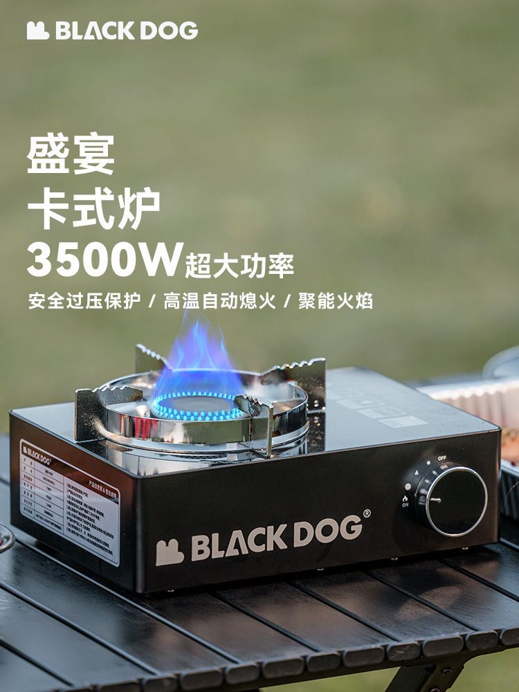 【含稅含運】盛宴卡式爐瓦斯戶外猛火爐家用防風爐露營便攜燃氣灶 快速出貨S