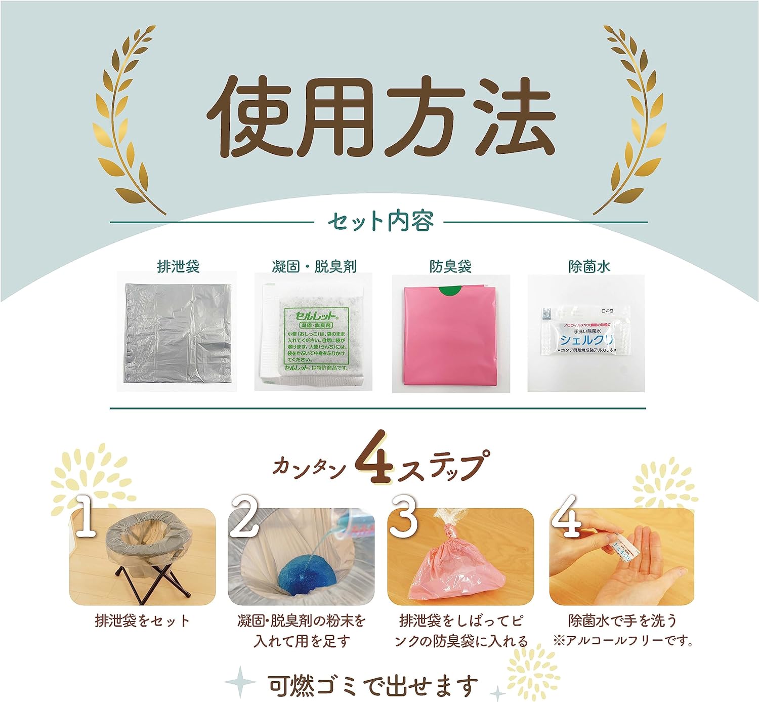 🏆2024防災大賞-世界最小🏆日本製🇯🇵KOKENAWA 袖珍攜帶式廁所 便攜式馬桶 緊急避難 防災 口袋馬桶 地震露營【小福部屋】 4