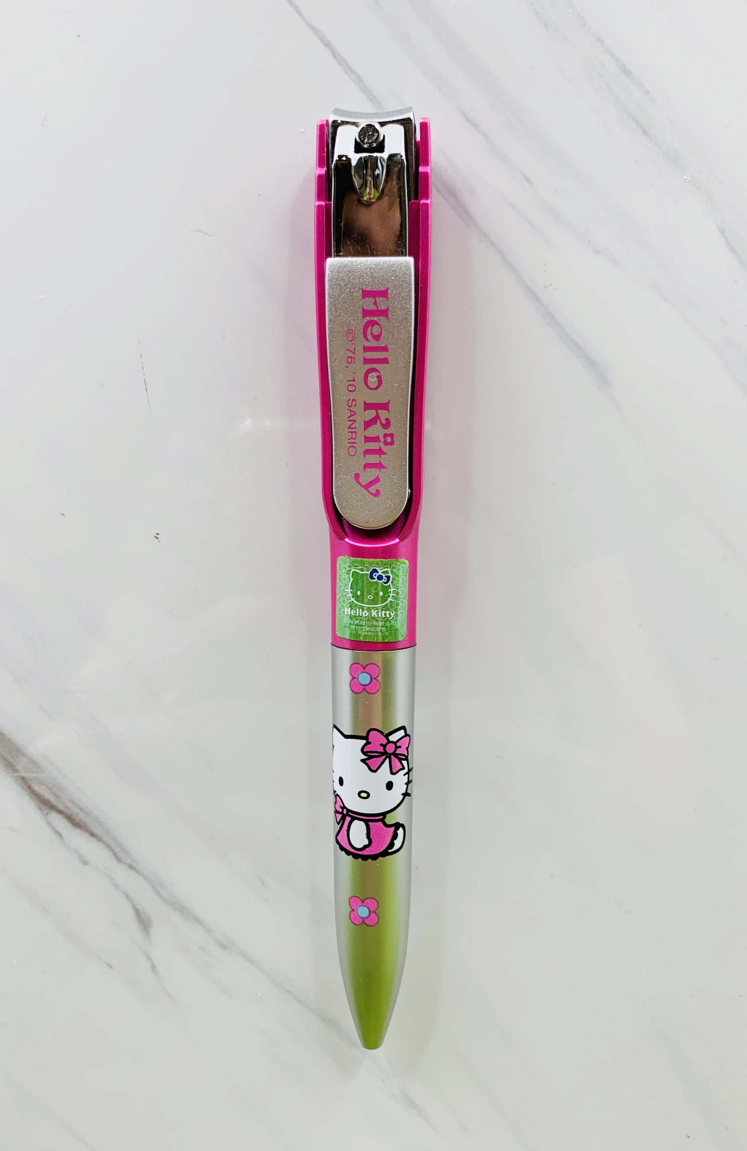 【震撼精品百貨】Hello Kitty 凱蒂貓~原子筆-指甲刀【共1款】*94757
