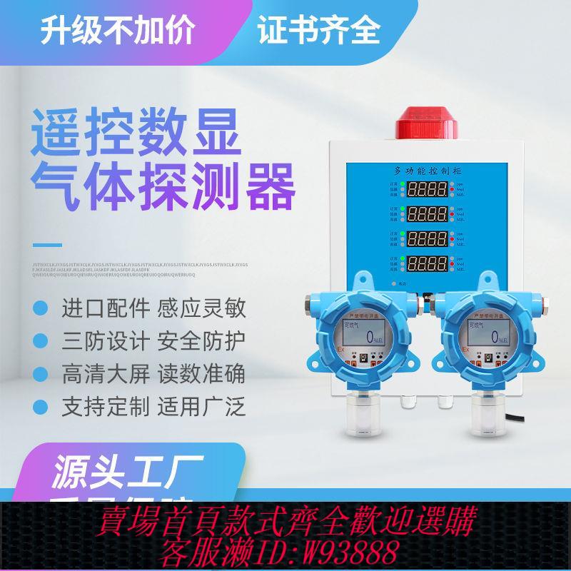 【最低價 公司貨】固定式可燃氣體報警器探測器氧氣氫氣氨氣氯氣甲醇甲醛濃度檢測器